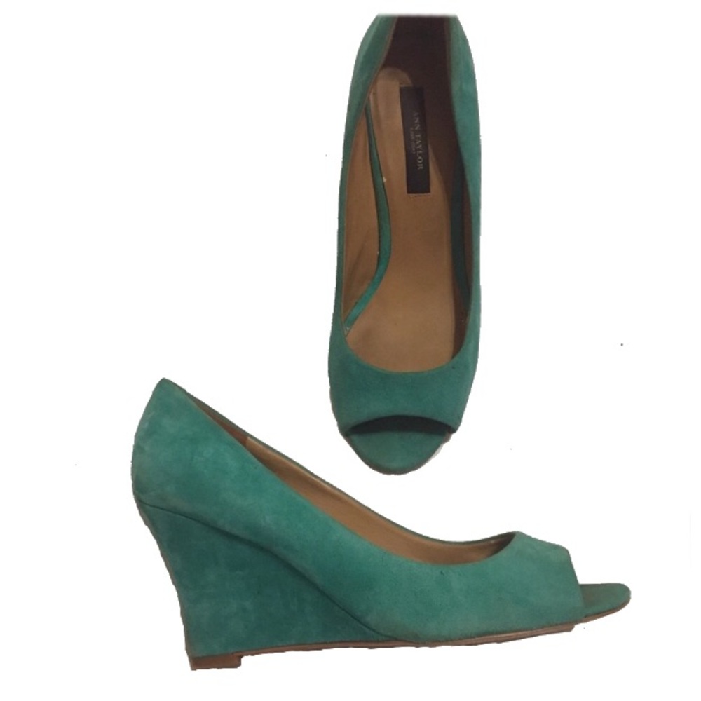 Ann Taylor Wedge Heels